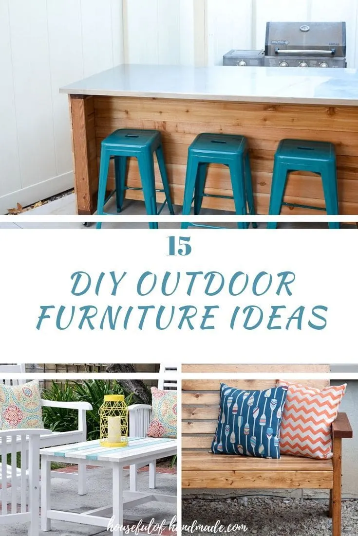 23 DIY Patio Furniture Plans