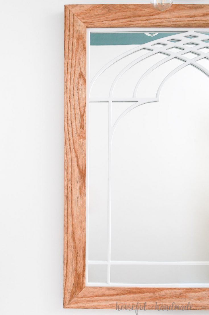 DIY Window Frame Mirror for the Bathroom Houseful of Handmade