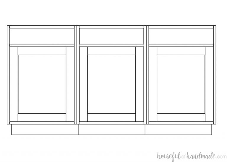 Understanding Cabinet Door Sizes and Hinges - Houseful of Handmade