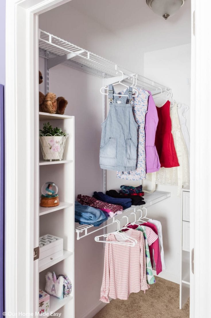 How to Build a Simple Inexpensive DIY Closet Organizer