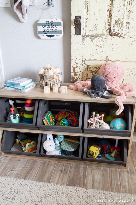 diy toy box with bookshelf