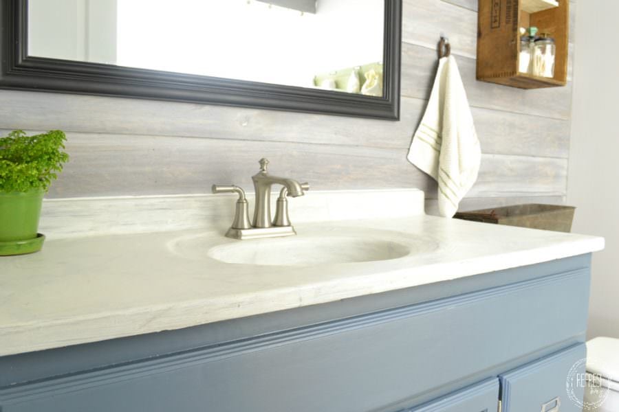 Cheap DIY Vanity Tops For Your Bathroom