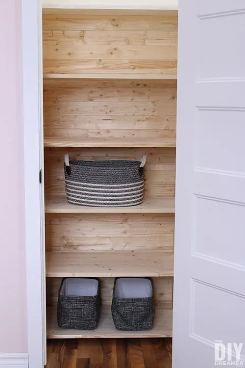 DIY Built-in Closet Organizer — Mr. Build It