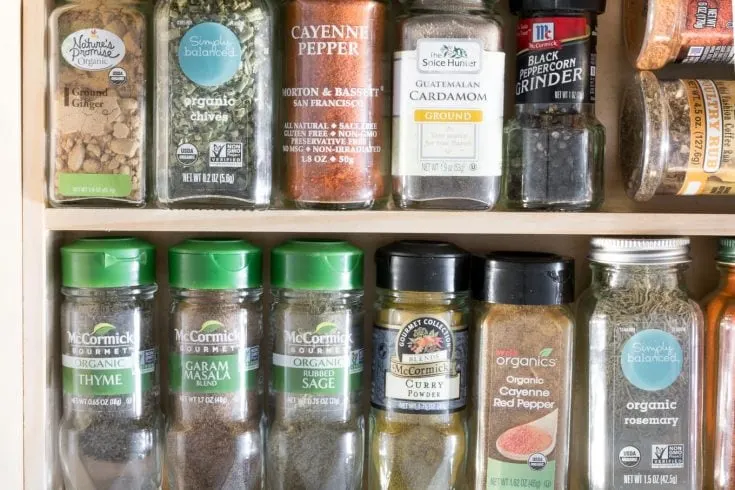 Create Beautiful DIY Spice Jars - Wallet Whisperer