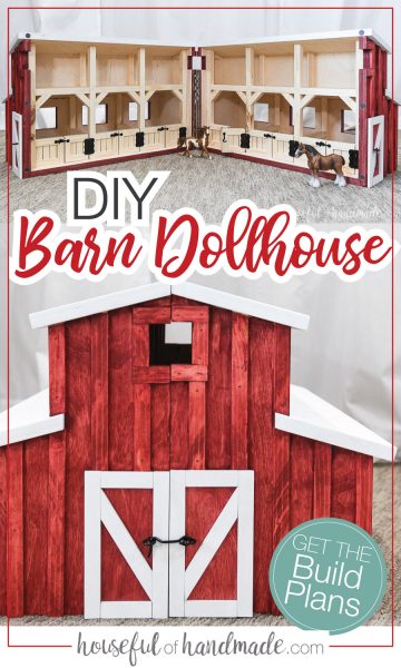 Wooden Toy Barn Build Plans Houseful Of Handmade