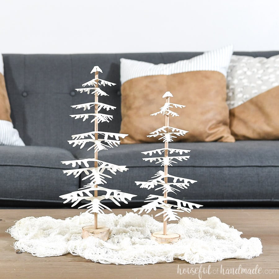 7 Days of Paper Christmas Decor: Decorative Paper Christmas Trees