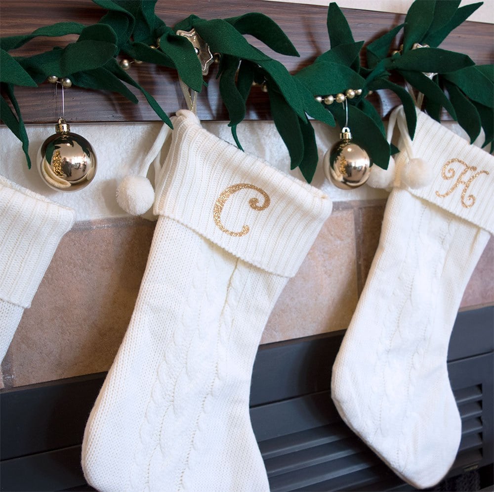 DIY Personalized Christmas Stocking Ideas Houseful of Handmade