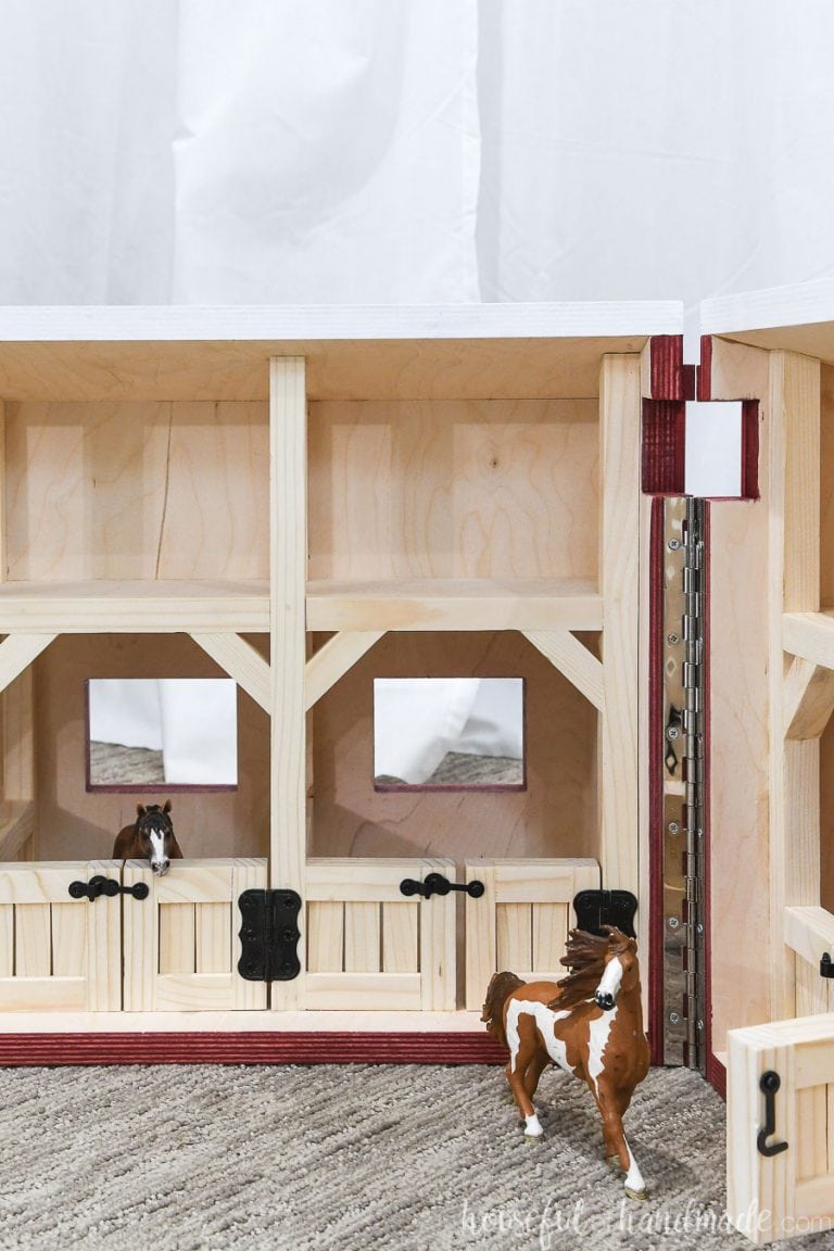 Wooden Toy Barn Build Plans Houseful of Handmade