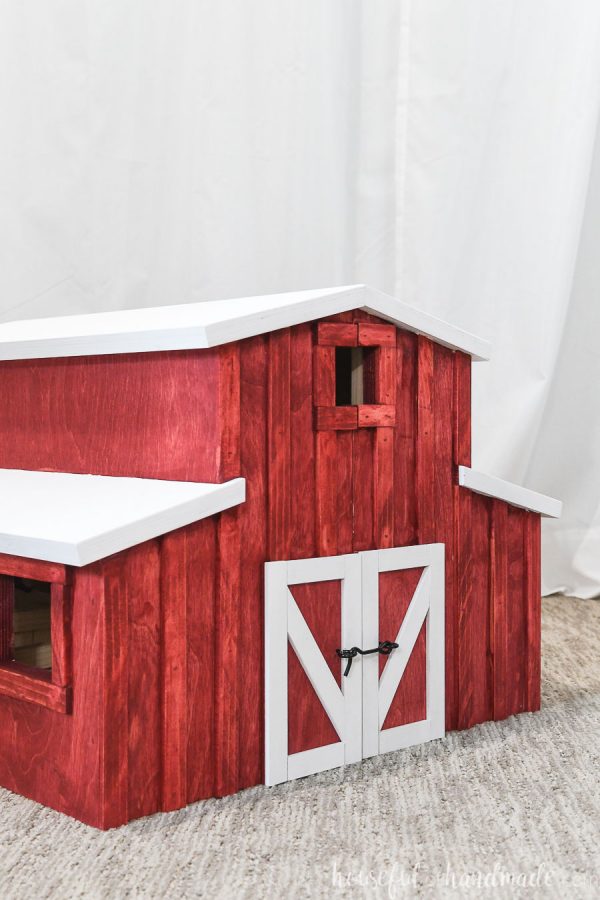 Wooden Toy Barn Build Plans Houseful of Handmade