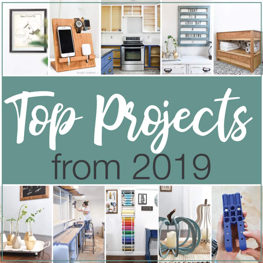 Pictures of all the top 10 DIY projects from 2019.