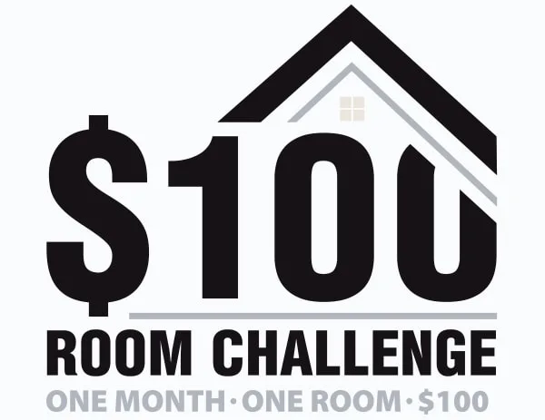 $100 Room Challenge logo.