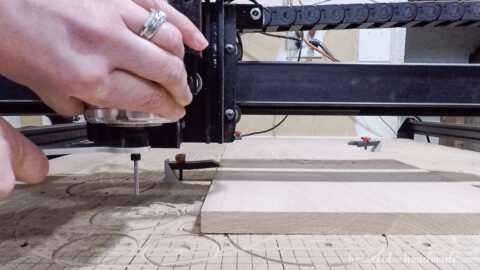 Carved DIY Wood Light Fixture - Houseful of Handmade