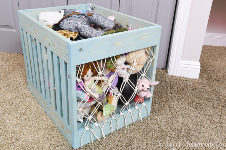 stuffed animal storage diy