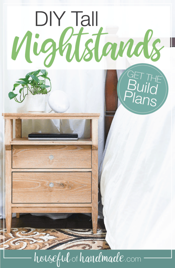 How To Build Easy DIY Nightstands