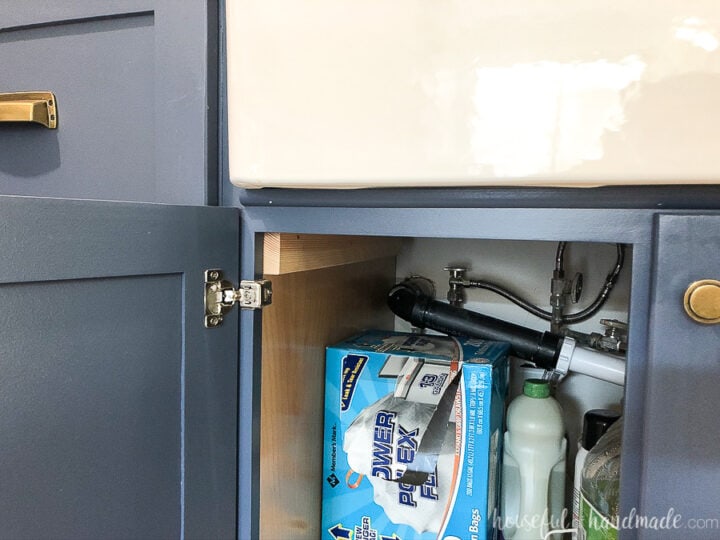 How to Build a Farmhouse Sink Base Houseful of Handmade