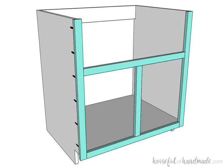 How to Build a Farmhouse Sink Base Houseful of Handmade