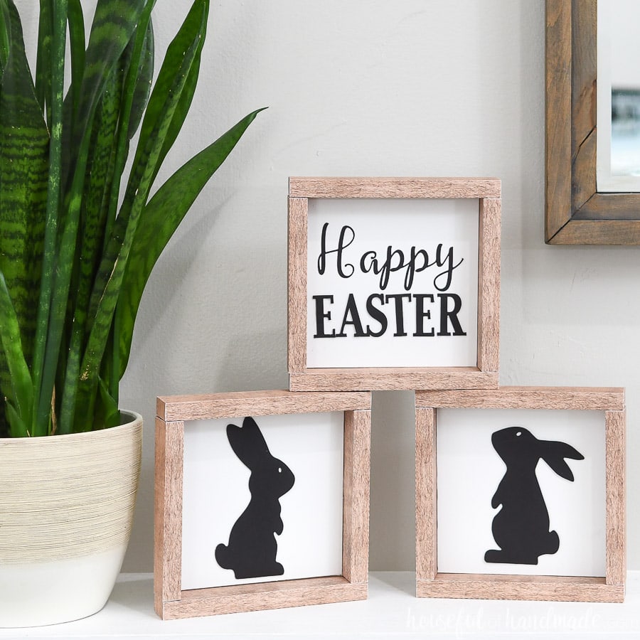 7 Days of Paper Spring Decor: Simple Easter Signs