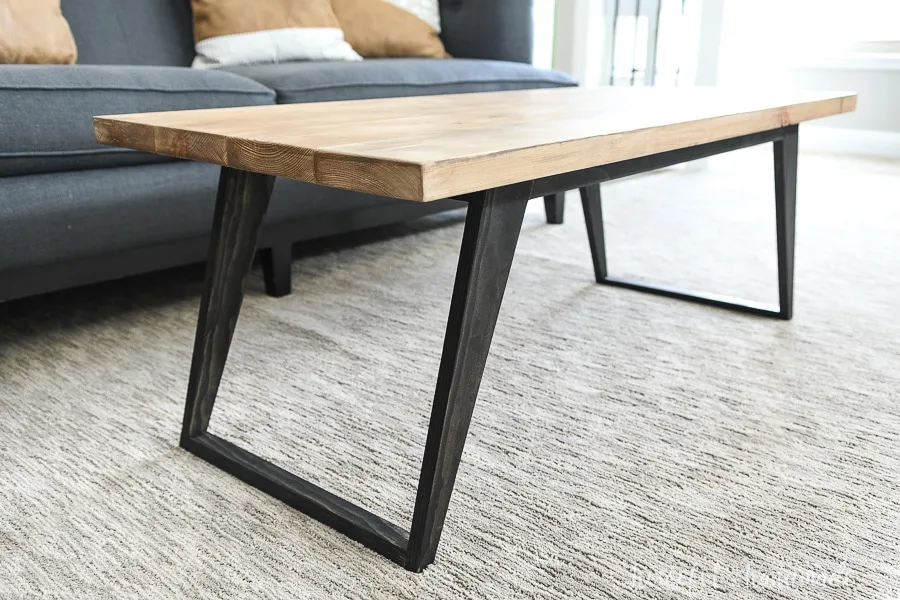 Simple Modern Coffee Table Build Plans Houseful Of Handmade