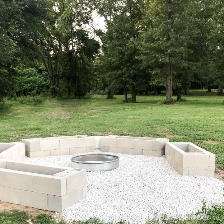 Our DIY Fire Pit The Bases Houseful of Handmade