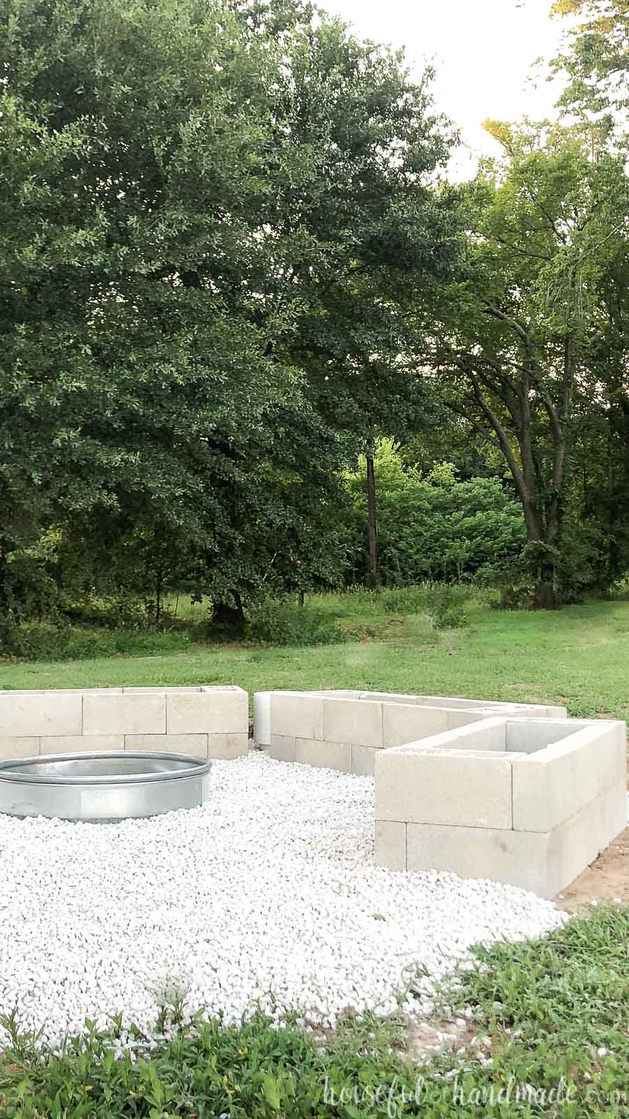 Our DIY Fire Pit The Bases Houseful of Handmade