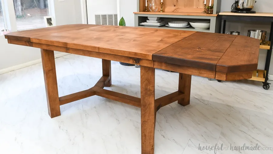 Diy Dining Table With Leaves Houseful, How To Build A Farmhouse Table With Leaf