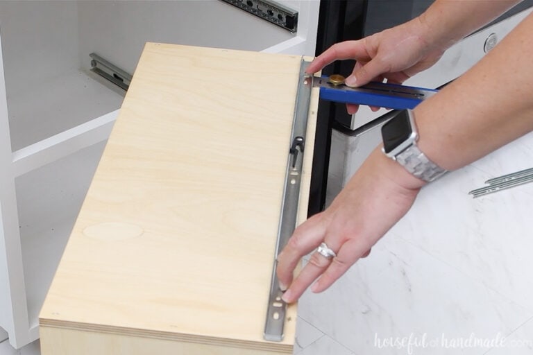 How to Install Drawers with BallBearing Slides Houseful of