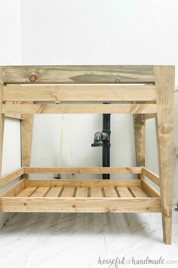 Cheap DIY Bathroom Vanity Plans Houseful of Handmade