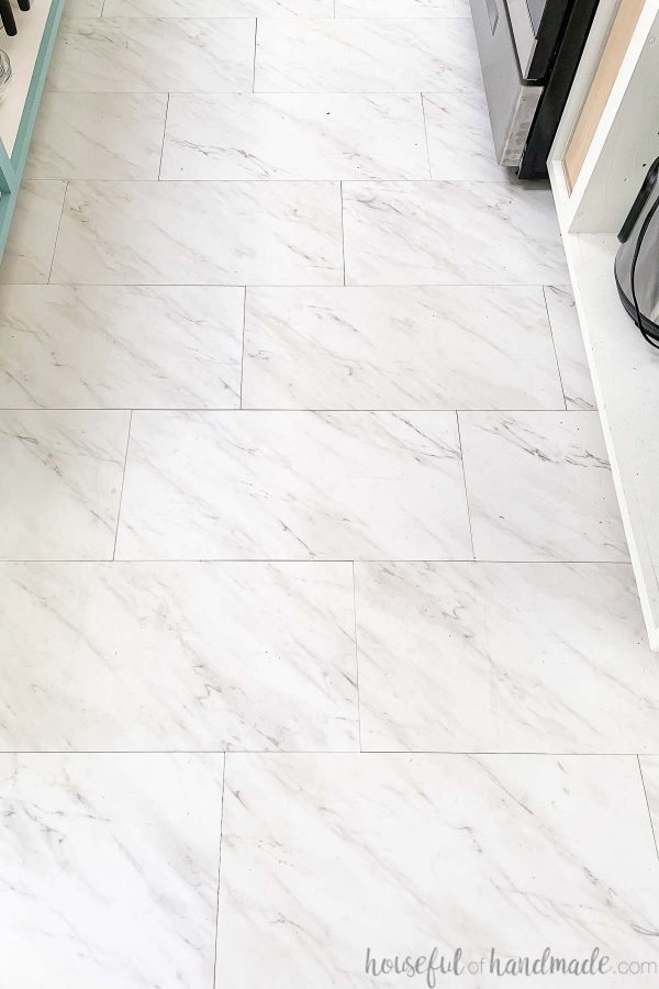 How to Install Peel and Stick Vinyl Tiles Houseful of Handmade