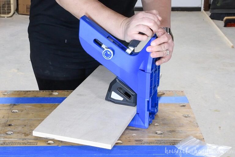 How to Use the Kreg Pocket Hole Jig 720 Houseful of Handmade