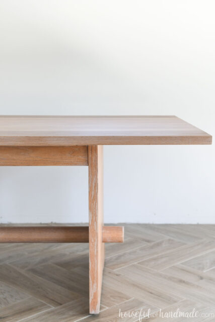 How to Refinish a Wood Table - Houseful of Handmade