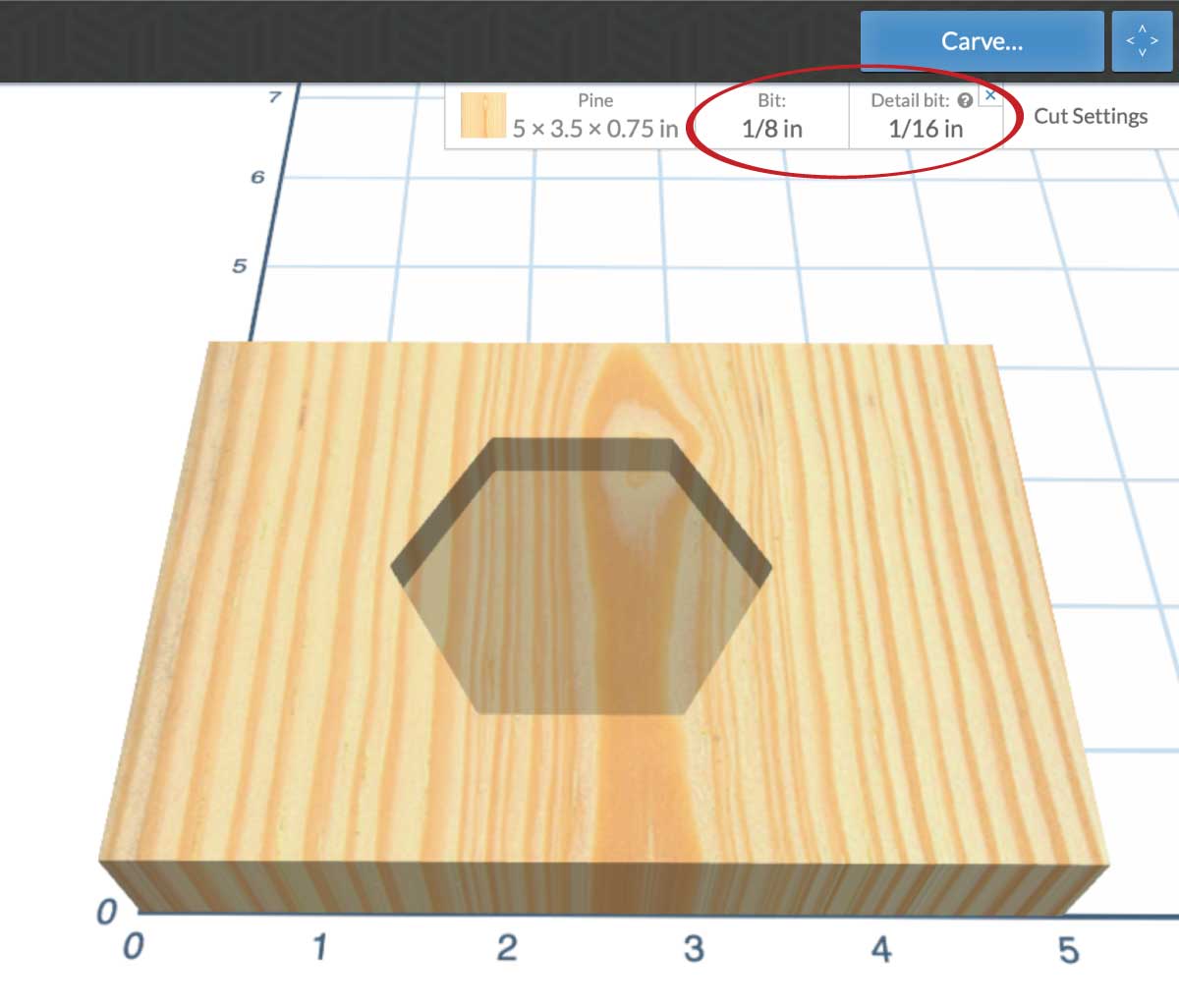 Using 2 bits to rough in and detail cut the inlay design. 