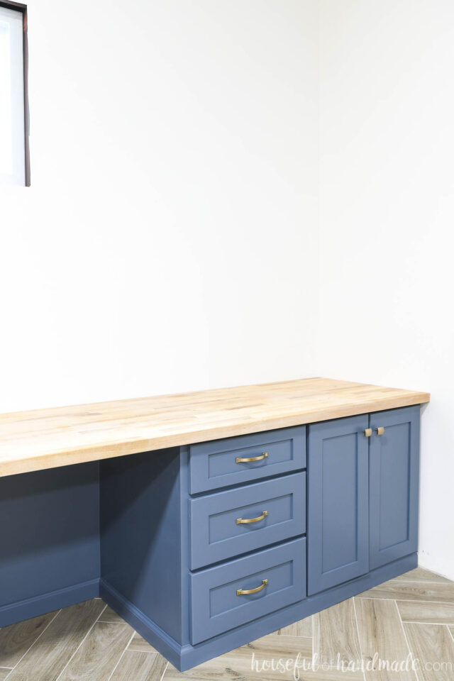 Installing Butcher Block Countertop Houseful of Handmade