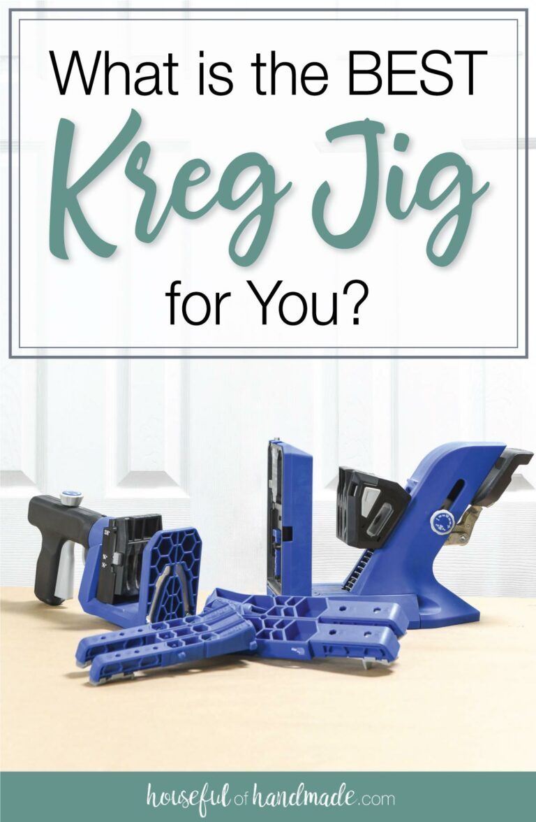 What is the Best Kreg Pocket Hole Jig for You Houseful of Handmade