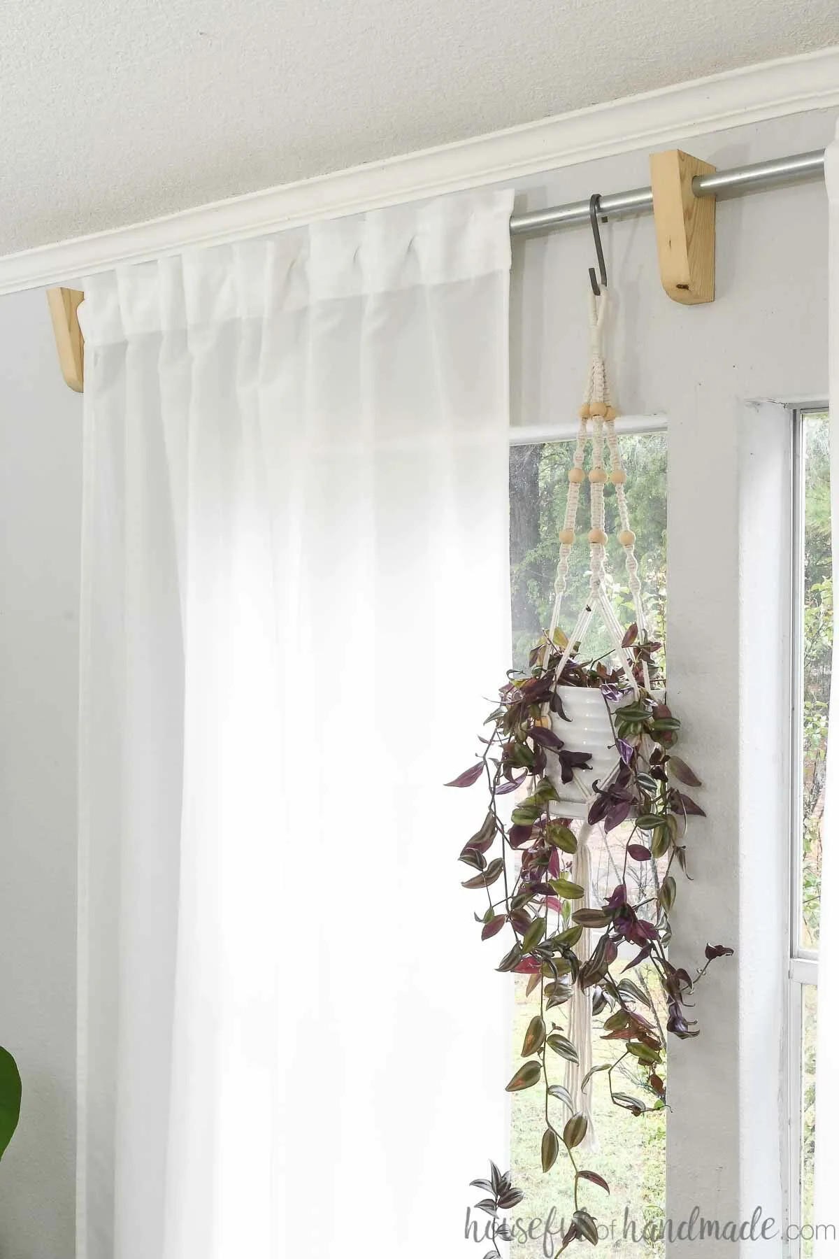 Curtain Rod Holders - DIY Build and Install 