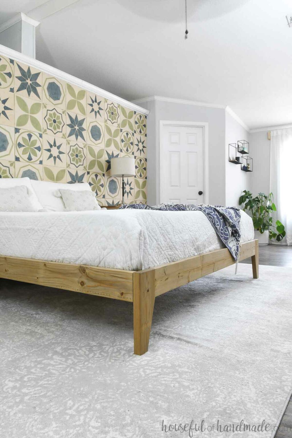 Easy DIY Platform Bed Frame Build Houseful of Handmade