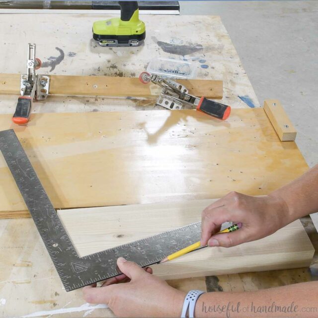 Easy Diy Platform Bed Frame Build Houseful Of Handmade