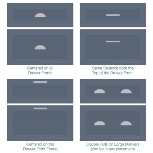 How to Attach Drawer Fronts Houseful of Handmade