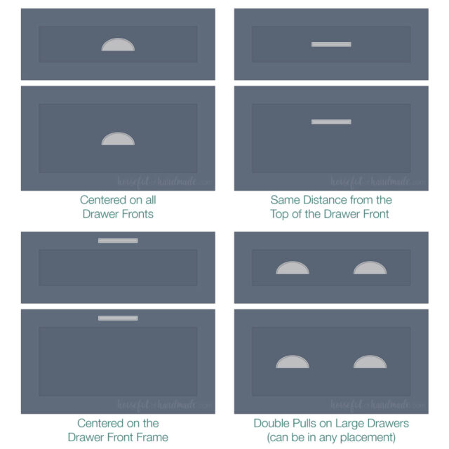 How to Attach Drawer Fronts Houseful of Handmade