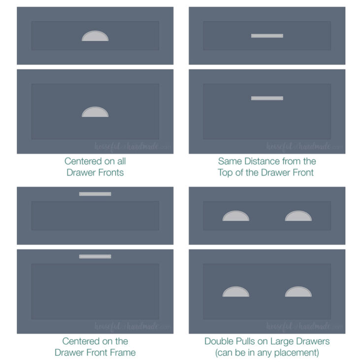 How to Attach Drawer Fronts Houseful of Handmade