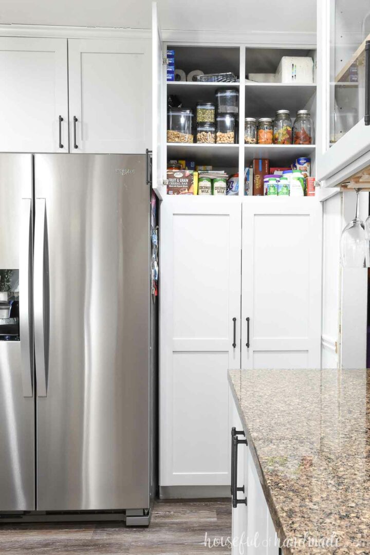 DIY Pull Out Drawers for Pantry Houseful of Handmade