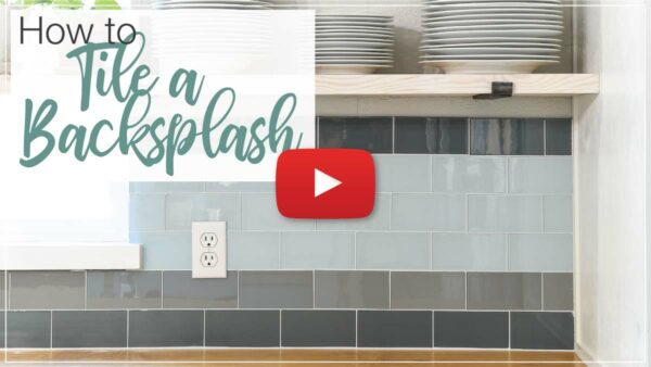 How to Tile a Backsplash - Houseful of Handmade