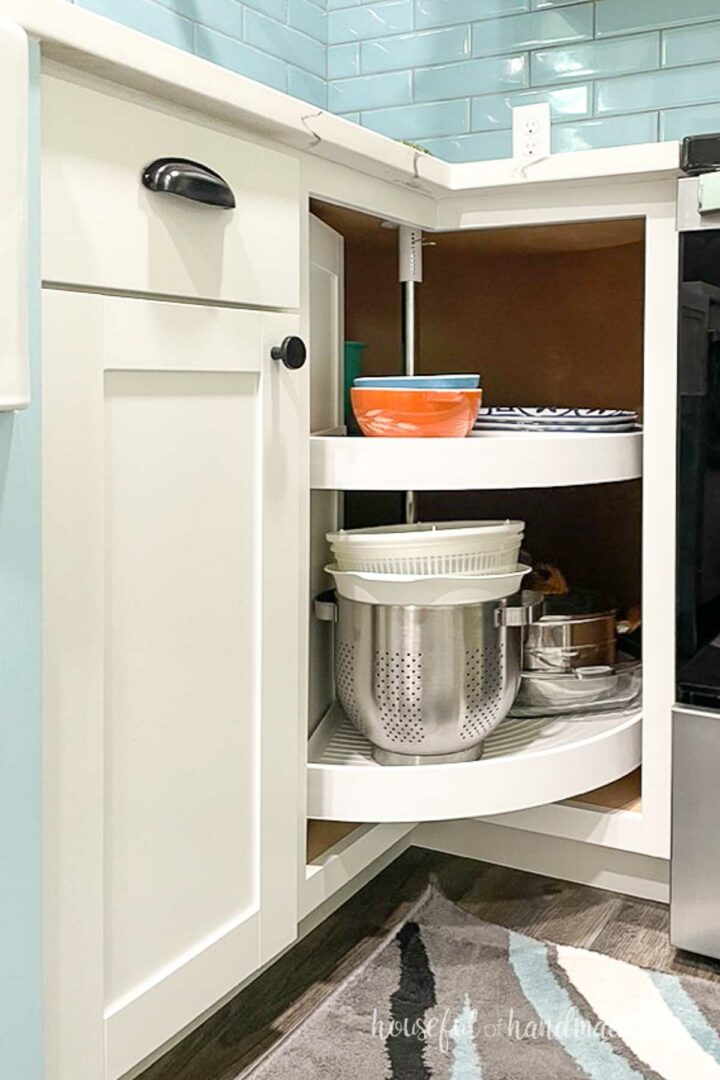 Bifold Corner Base Cabinet Build Plans - Houseful of Handmade