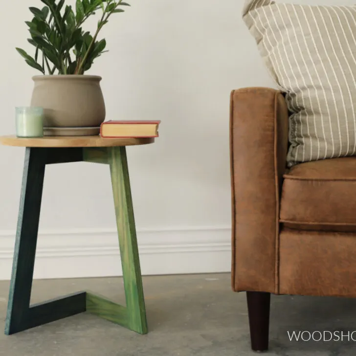 C side table from Woodshop Diaries. 