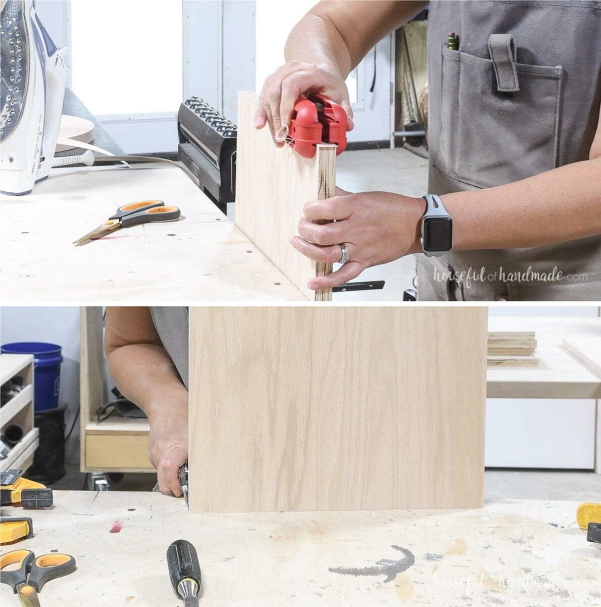 Easy Slab Cabinet Doors from Plywood - Houseful of Handmade