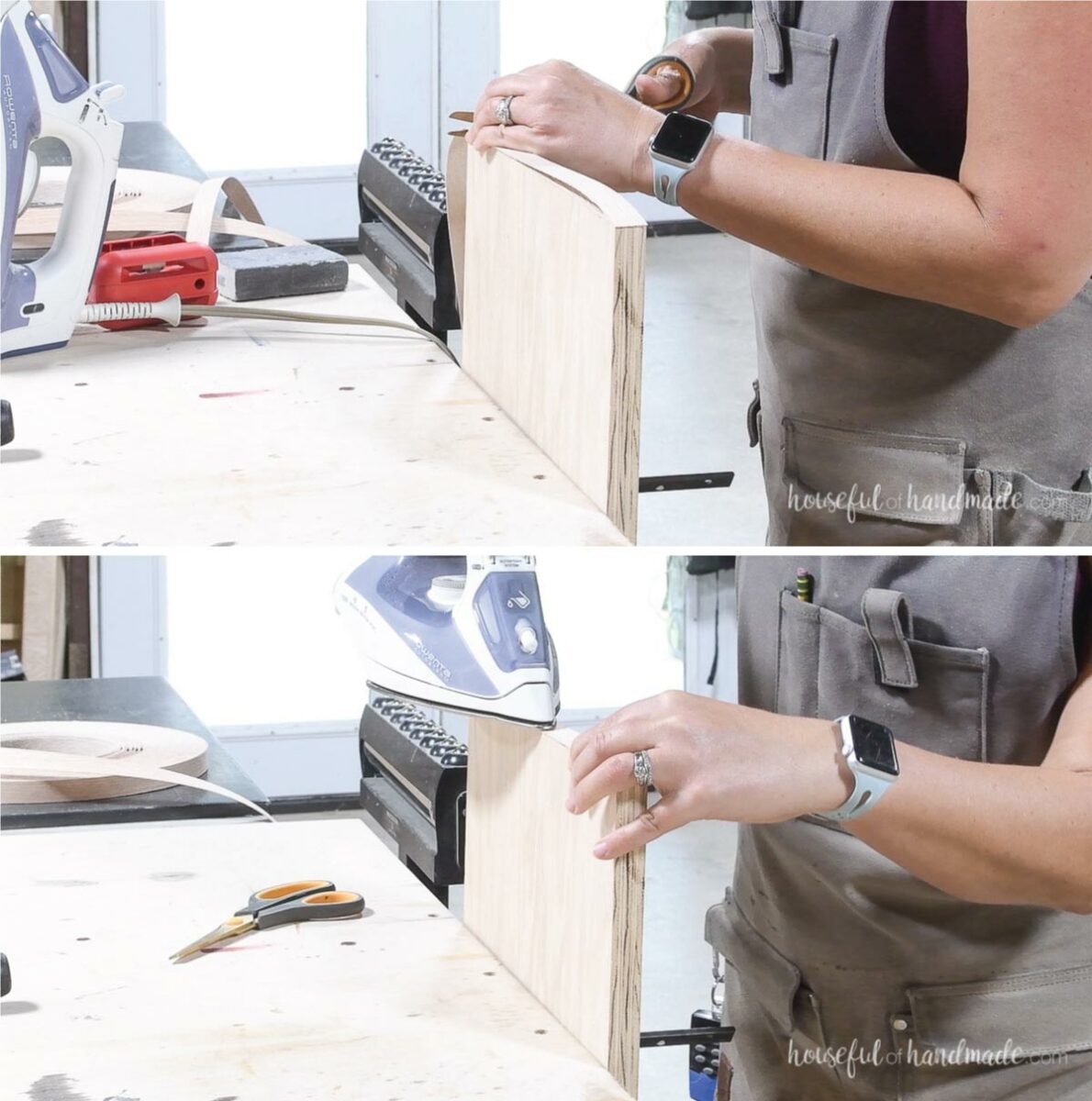 Easy Slab Cabinet Doors from Plywood - Houseful of Handmade