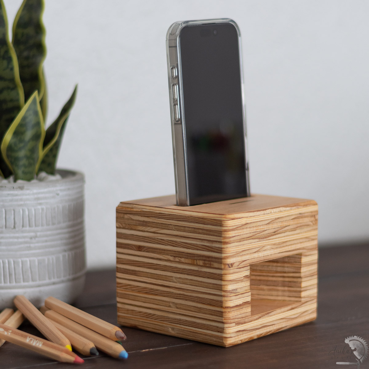 Passive phone amplifier by Anika's DIY Life.