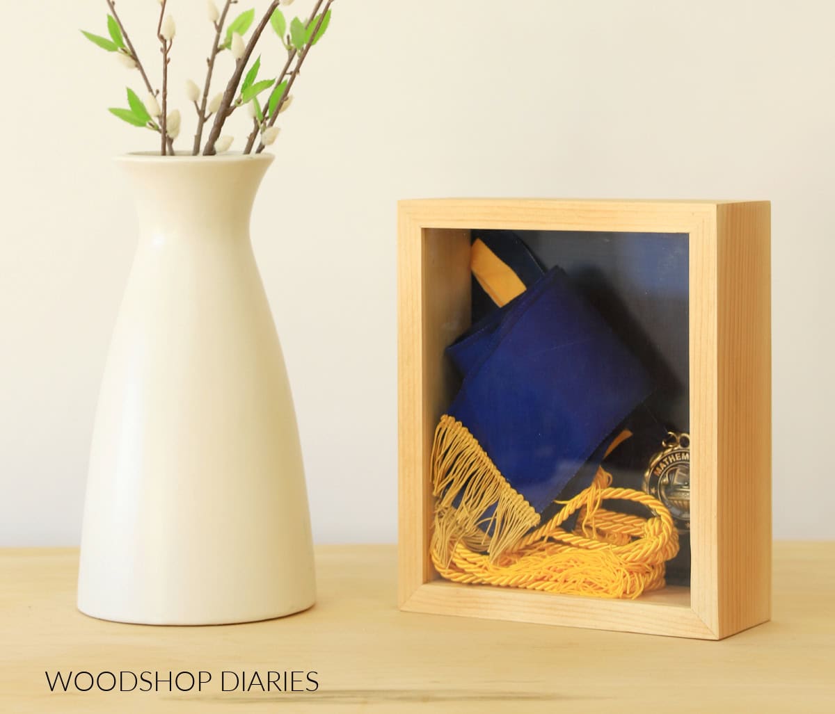 Shadow Box DIY shadow box from Woodshop Diaries.