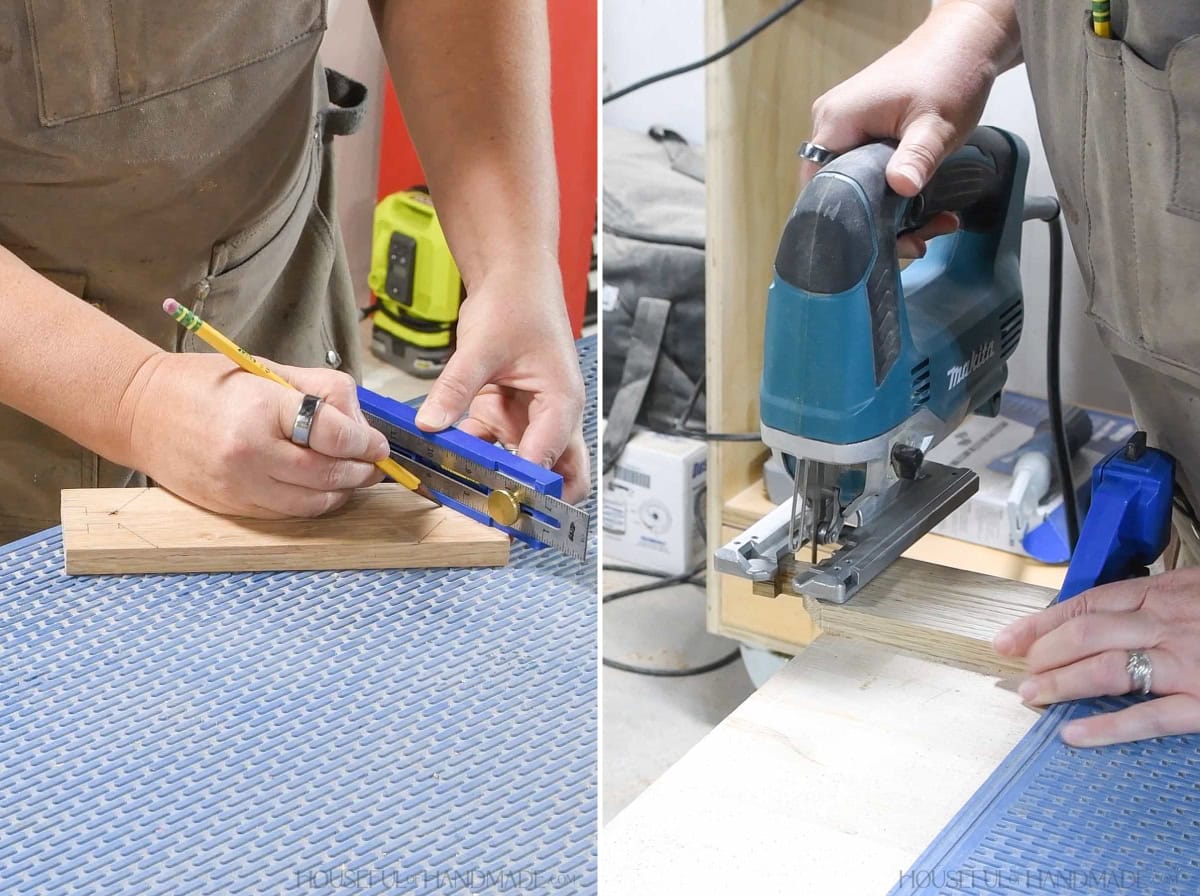 Cutting the top weight design out. 